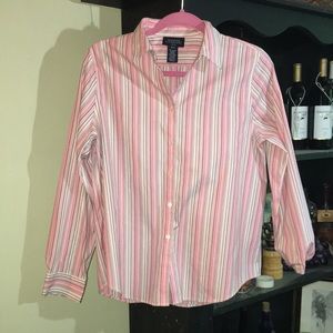 Jones New York Button Down SIZE PETITE LARGE